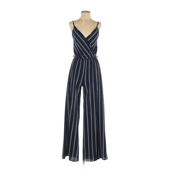 Striped Maxi Jumpsuit - Picture 2 of 6